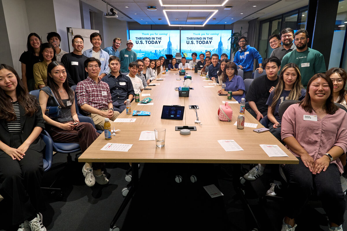 ISMP mentors and students together